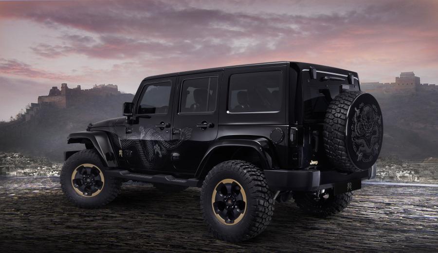  Jeep Wrangler Dragon Design Concept 2012 года  (фото 28 из 29)